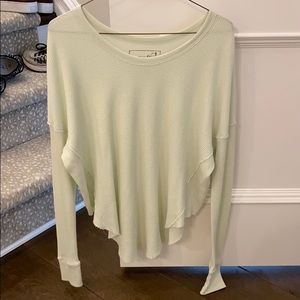 We The Free Cotton Long Sleeved Top